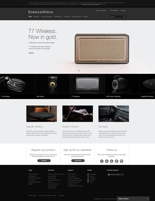 設計語言的交響 B&W官網與云華設計CDC網站設計賞析